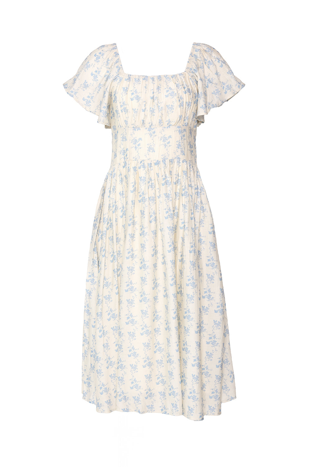 Sonoma Dress in Ivory Porcelain Fleur