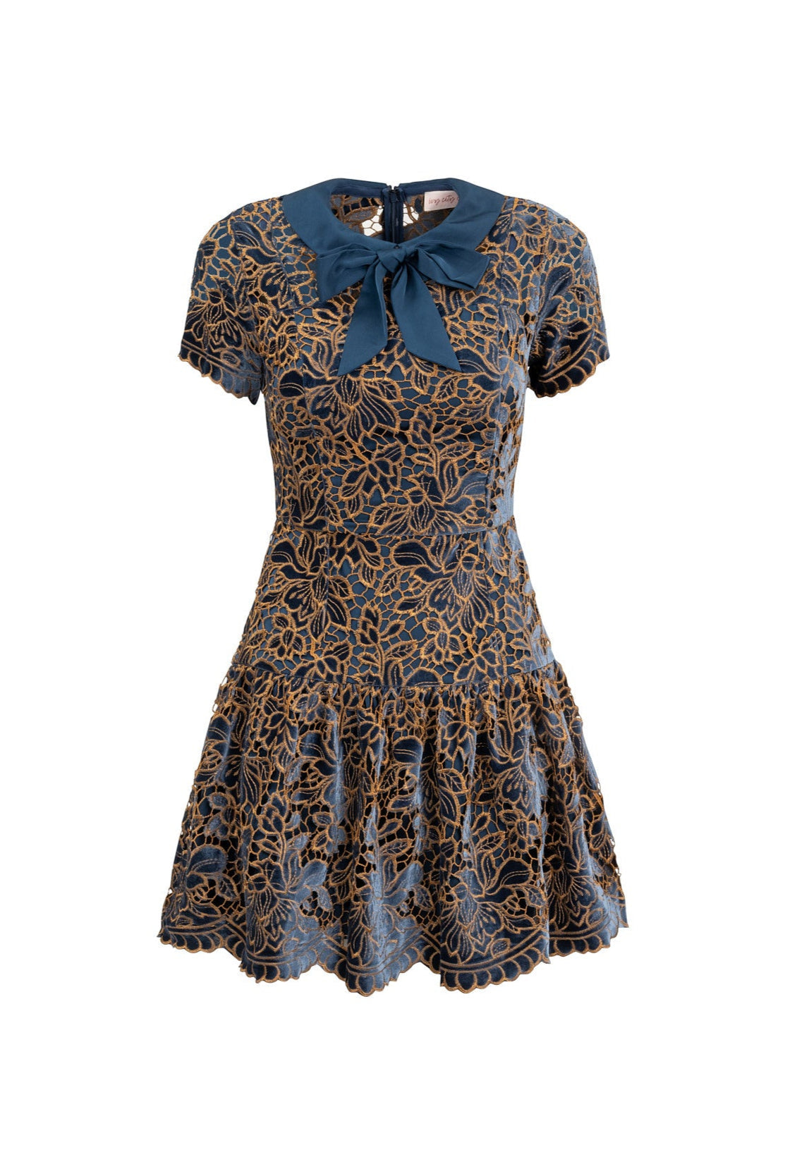 Sterling Dress in Golden Veil