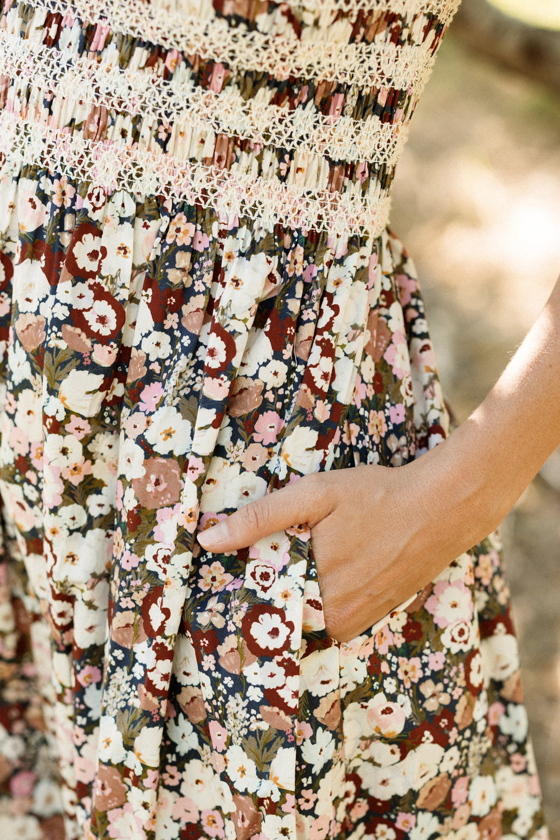 Sunday Best Dress in Midnight Garden