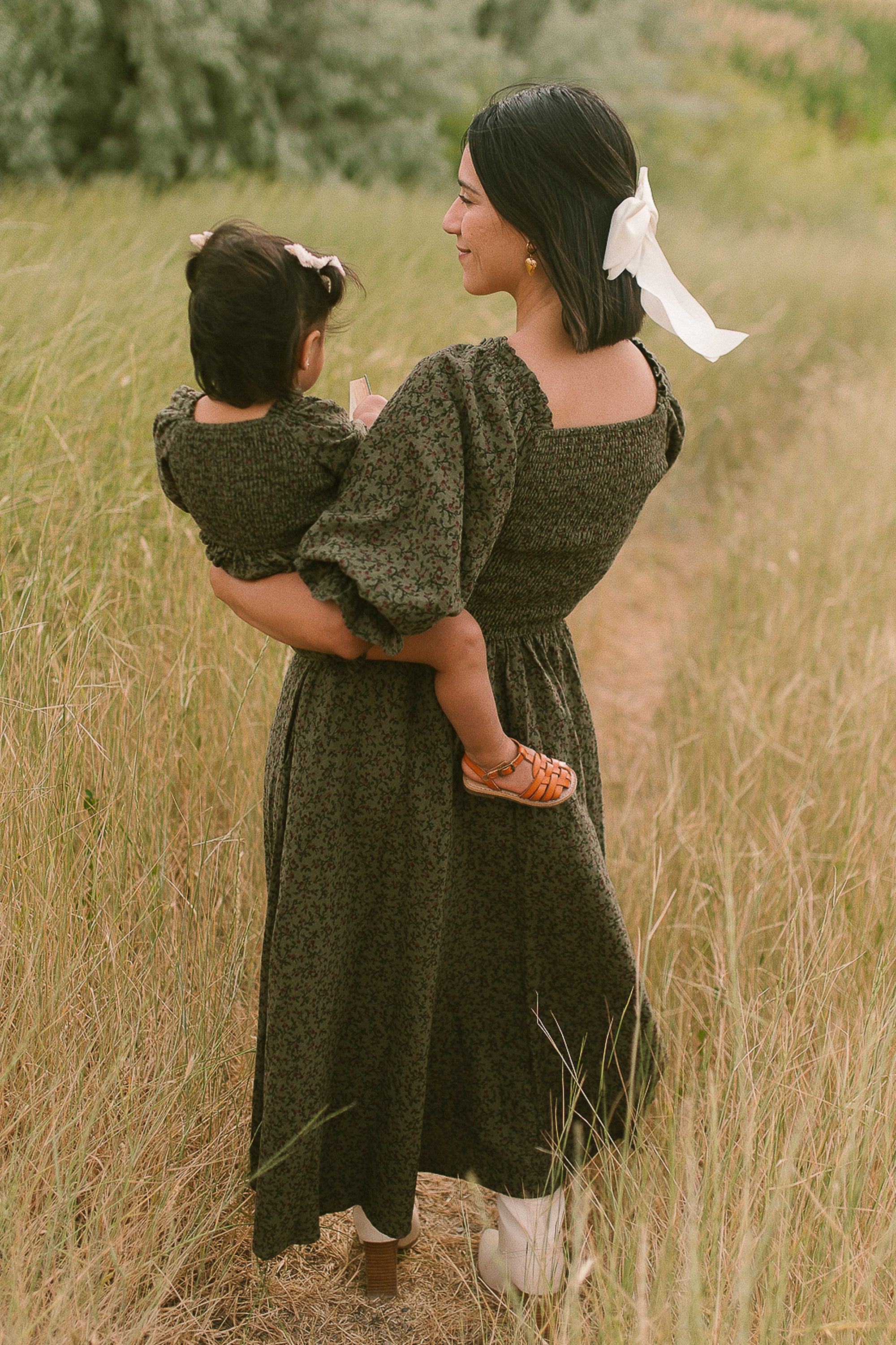 Teagan Dress in Woodland Floral