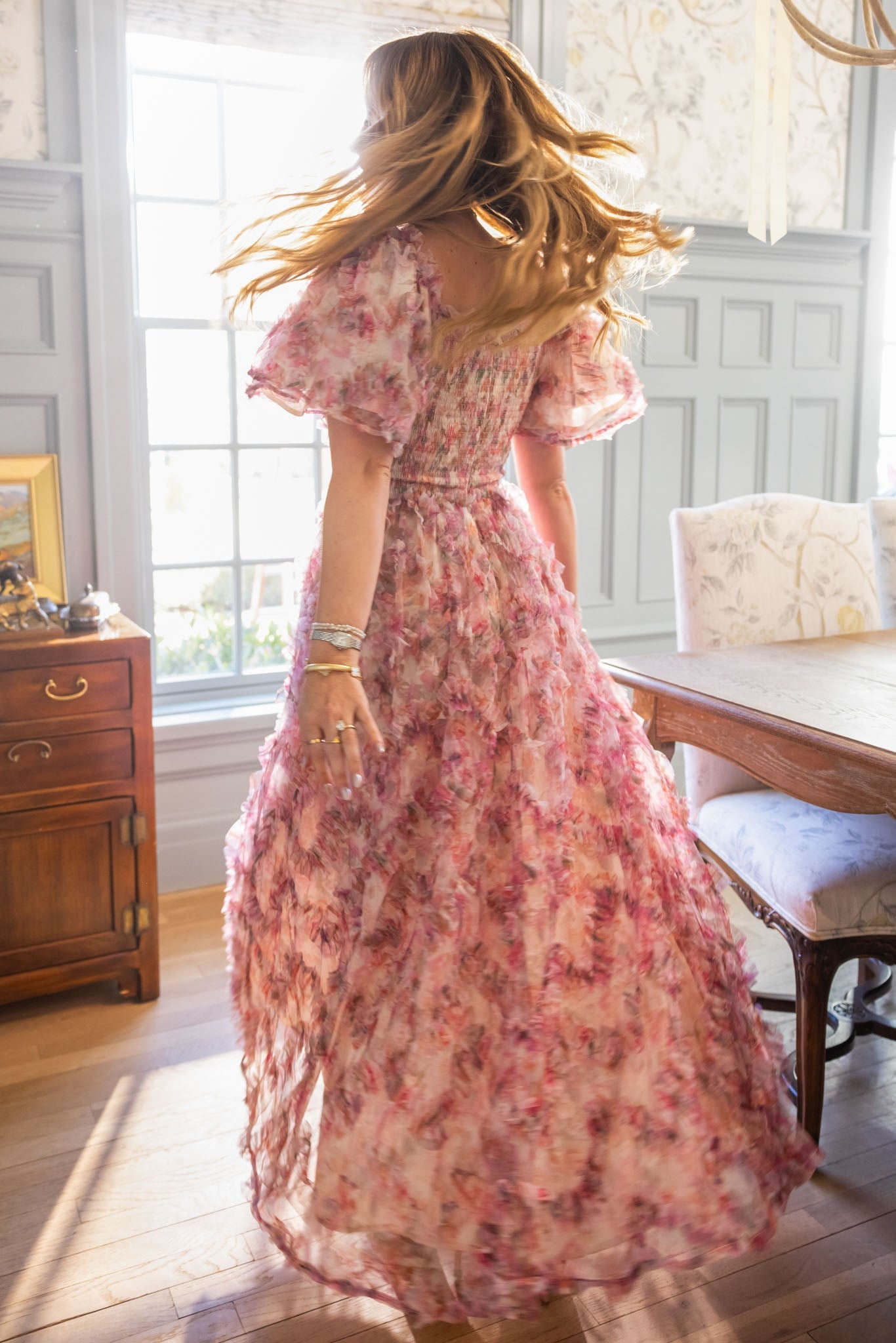 Florentina Dress in Alluring Floral