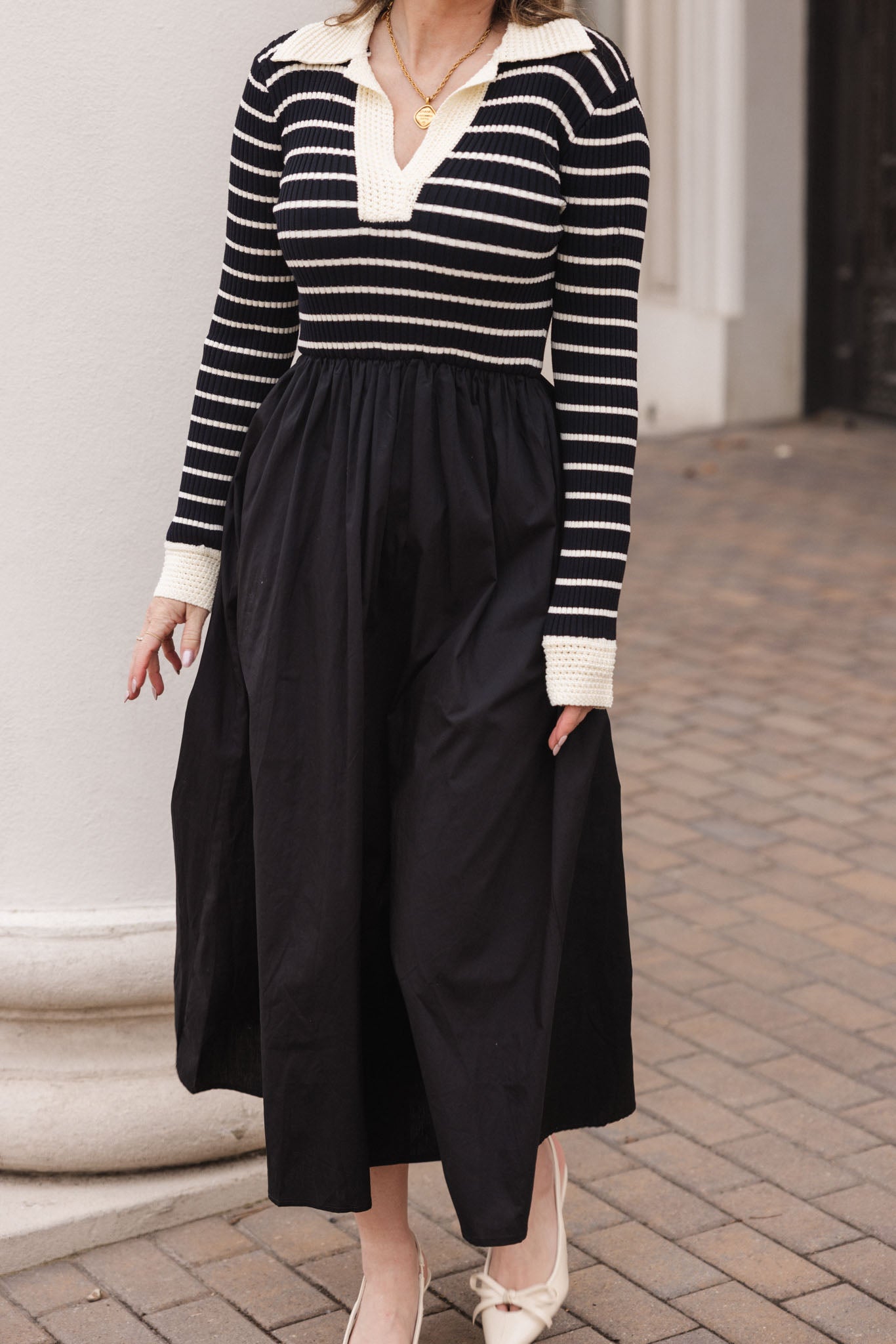 Adelina Dress in Black