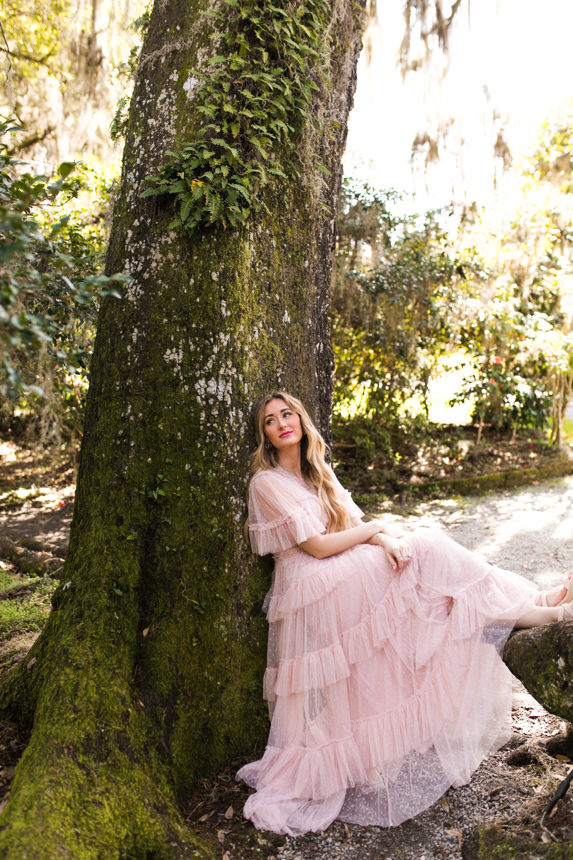 Whimsical Dress in Blush