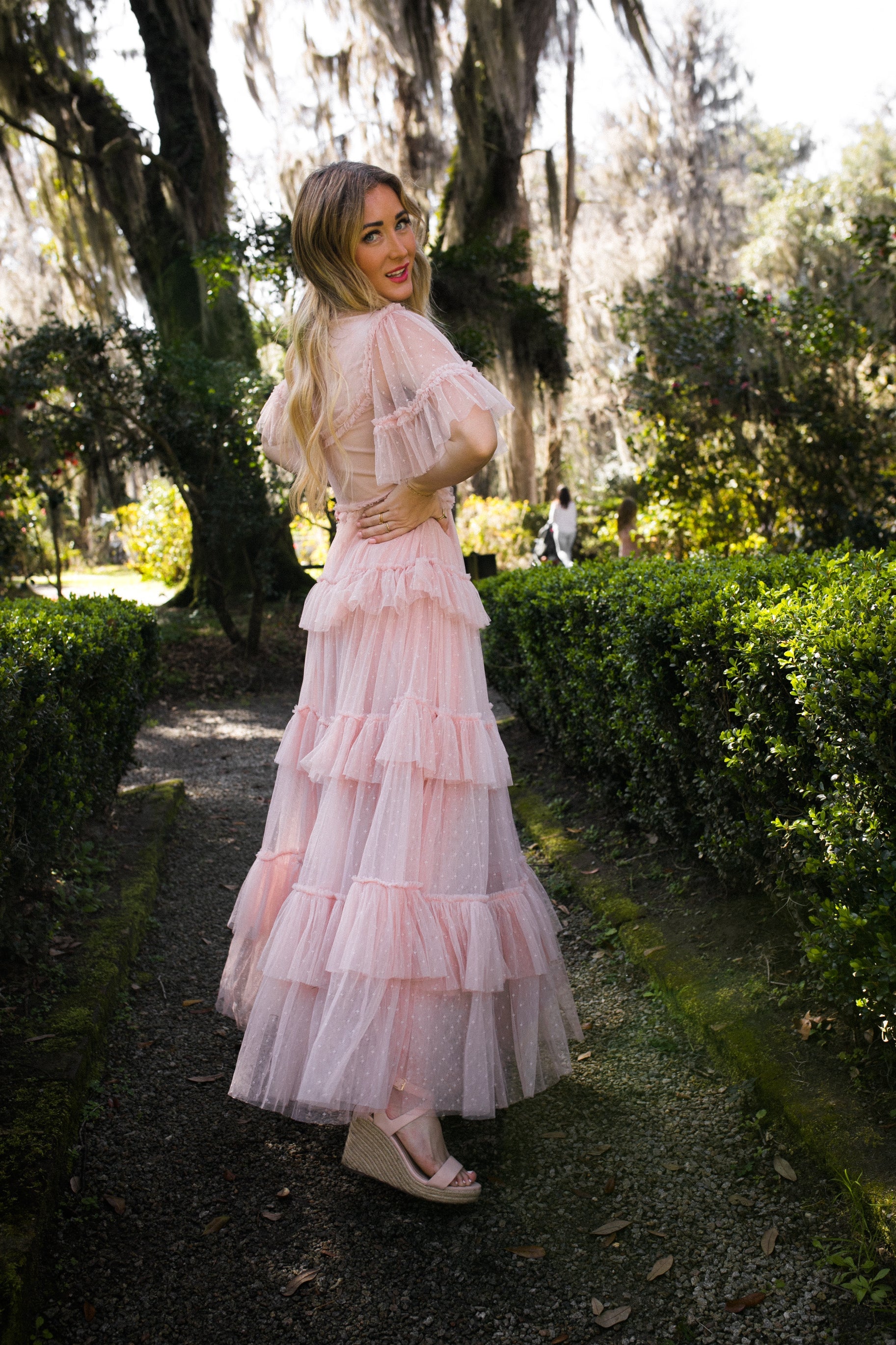 Whimsical Dress in Blush
