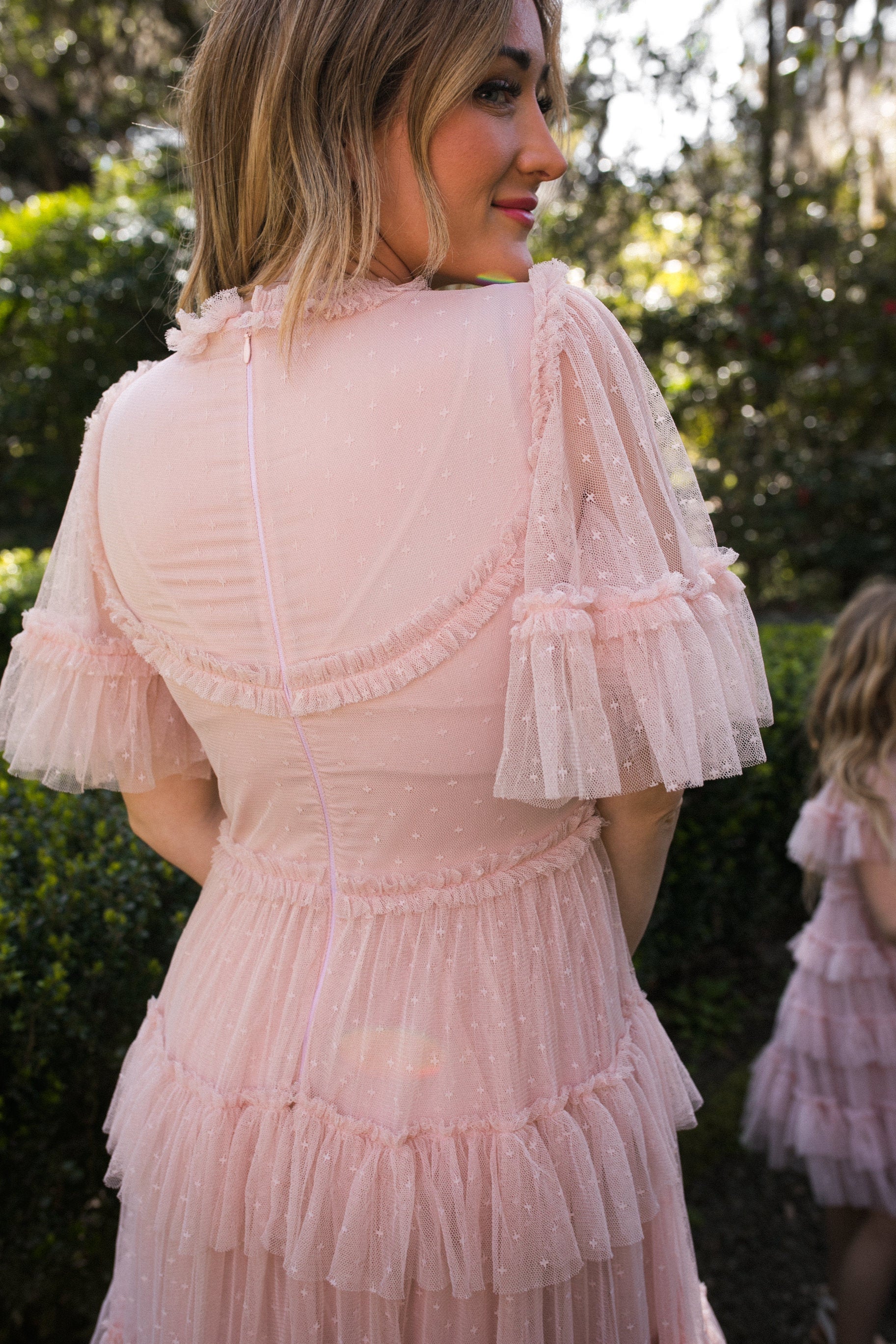 Whimsical Dress in Blush
