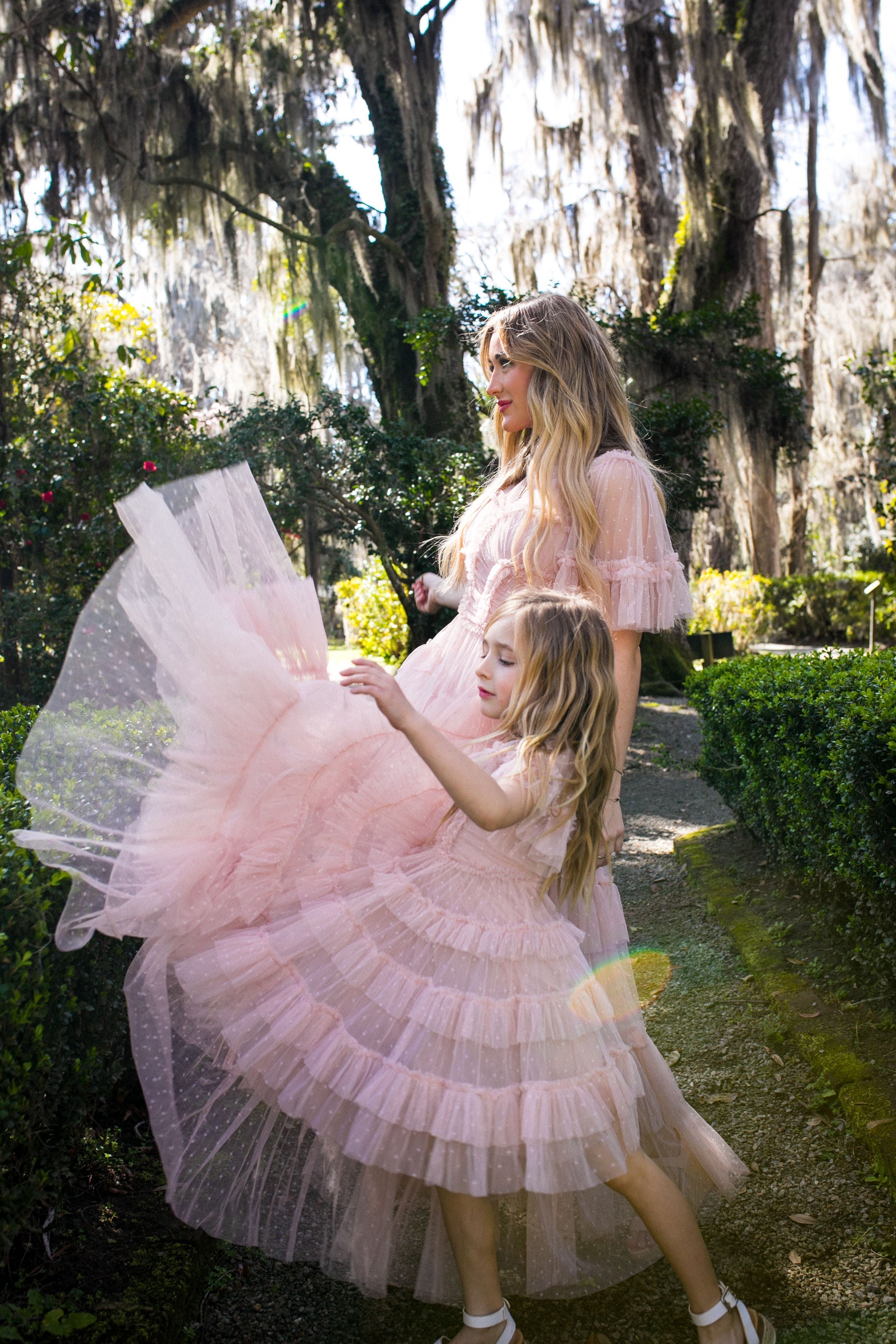 Whimsical Dress in Blush