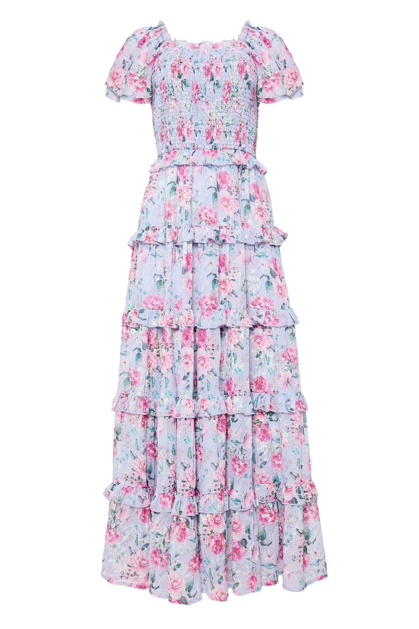 Winnie Dress in Peony Blossoms