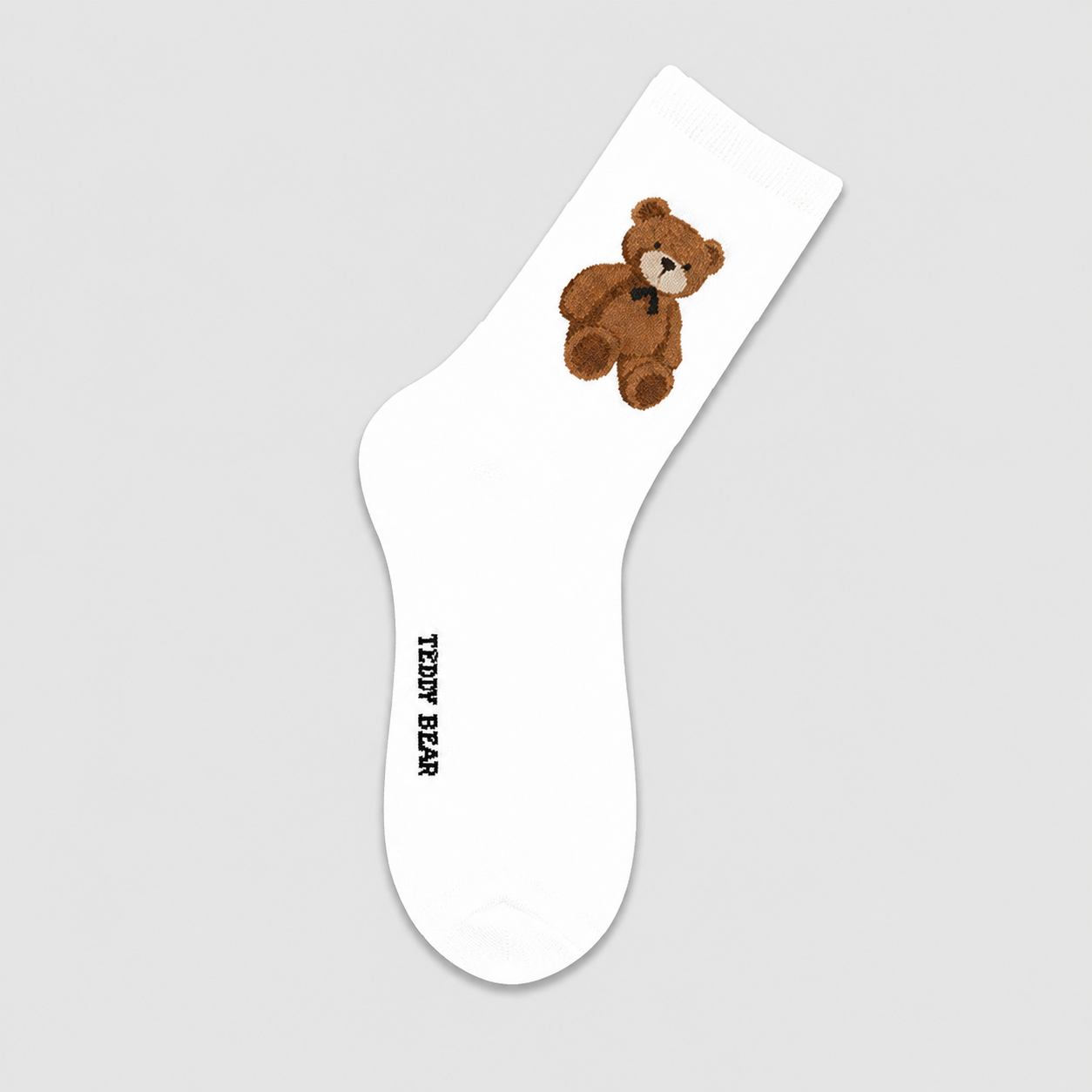 Unisex Matching Bear Crew Socks – Korean Preppy Cotton Couple Socks