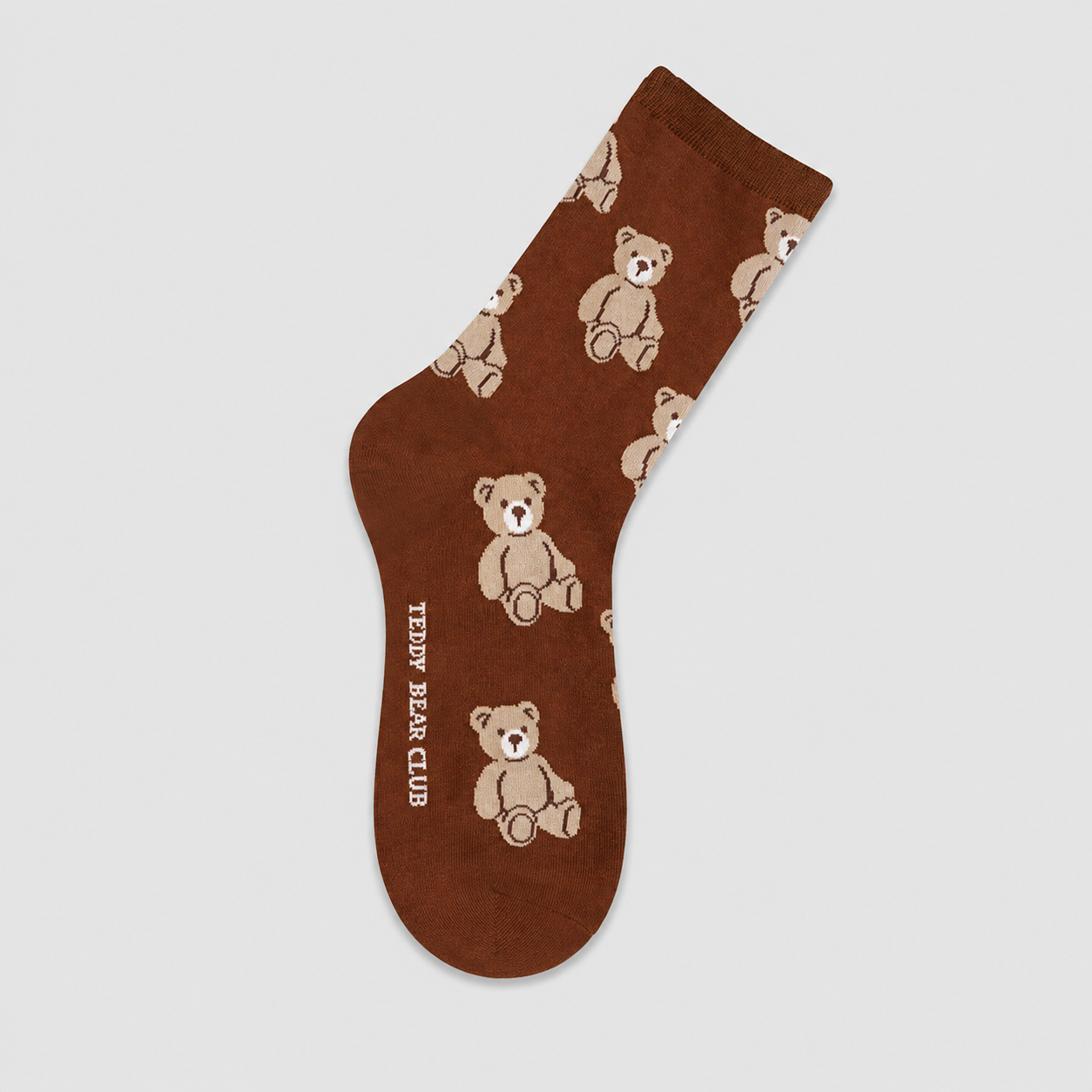 Unisex Matching Bear Crew Socks – Korean Preppy Cotton Couple Socks