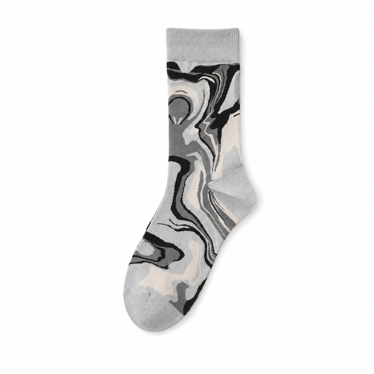 Women’s Petite Embroidery Crew Socks – Korean-Inspired Sweet Cotton Socks