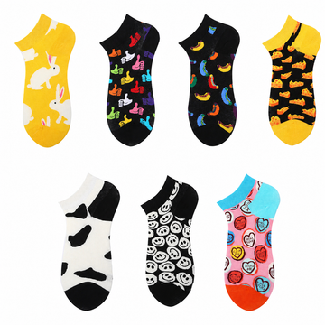 Unisex Minimalist Low-Cut Socks – Lightweight Breathable Spring Summer Socks