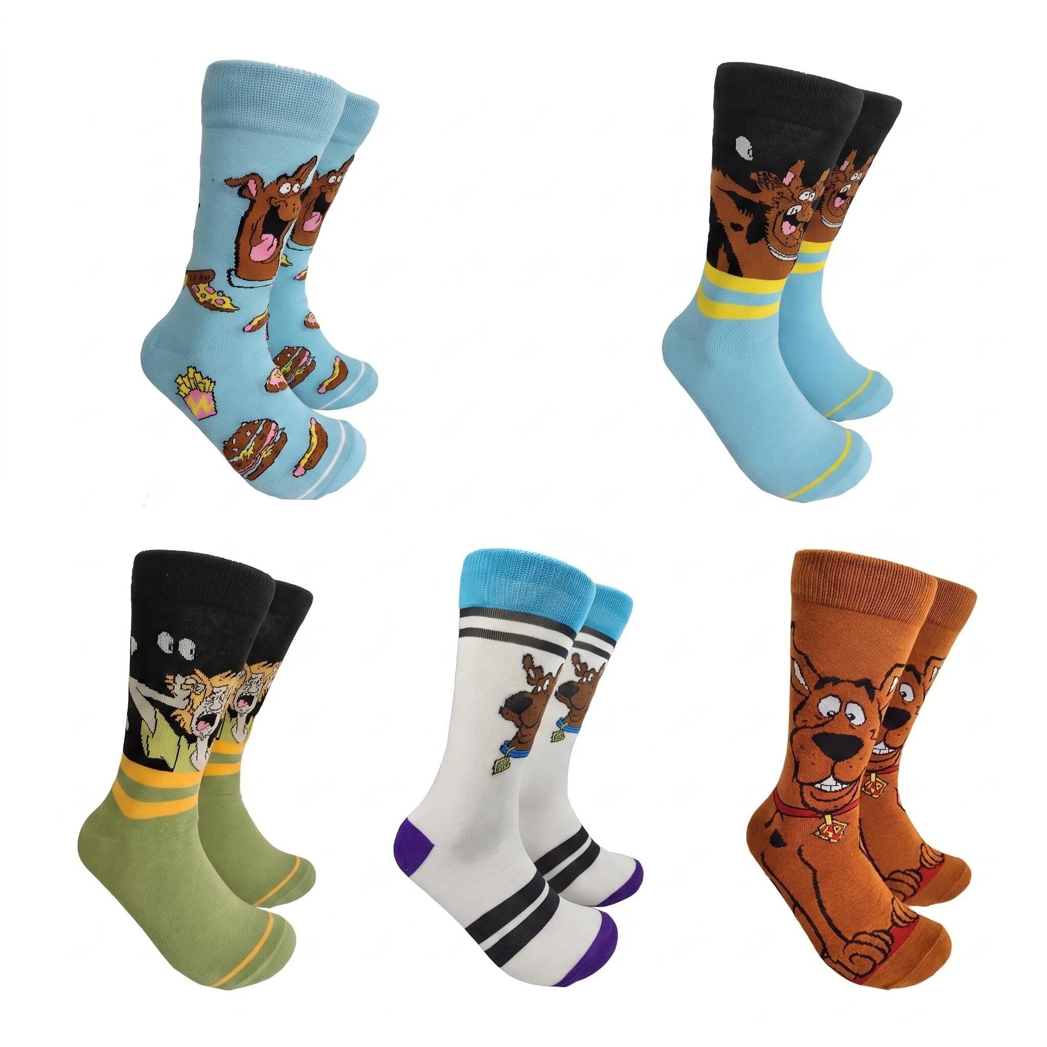 Unisex Mischievous Animal Crew Socks – Quirky Long Socks for Fall Winter