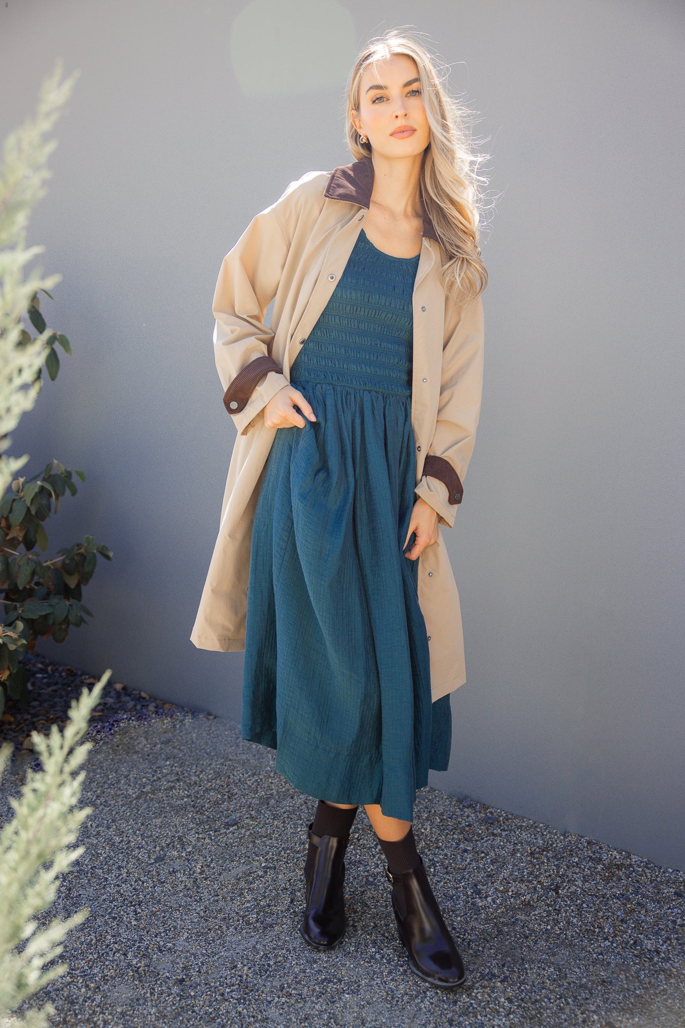 Marlow Dress in Teal