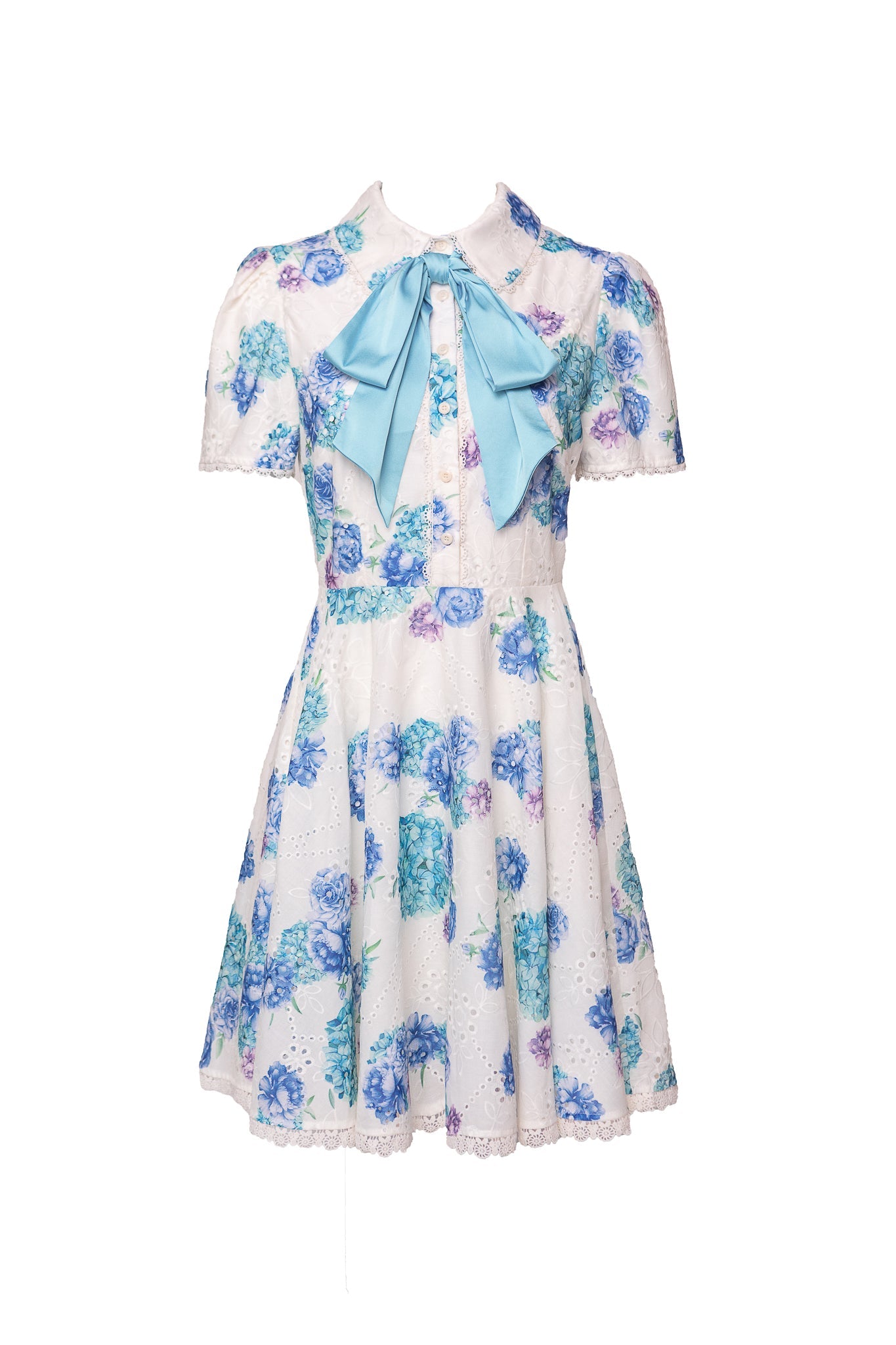 Penny Dress in Blue Floral