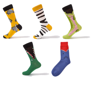 Animal Graphic Crew Socks