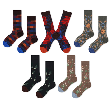 Women’s Atelier Style Long Crew Socks – Sophisticated Fall Winter Everyday Socks