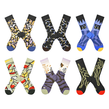 Women’s Modern Parisian Tube Socks – Relaxed Everyday Socks for Fall Winter