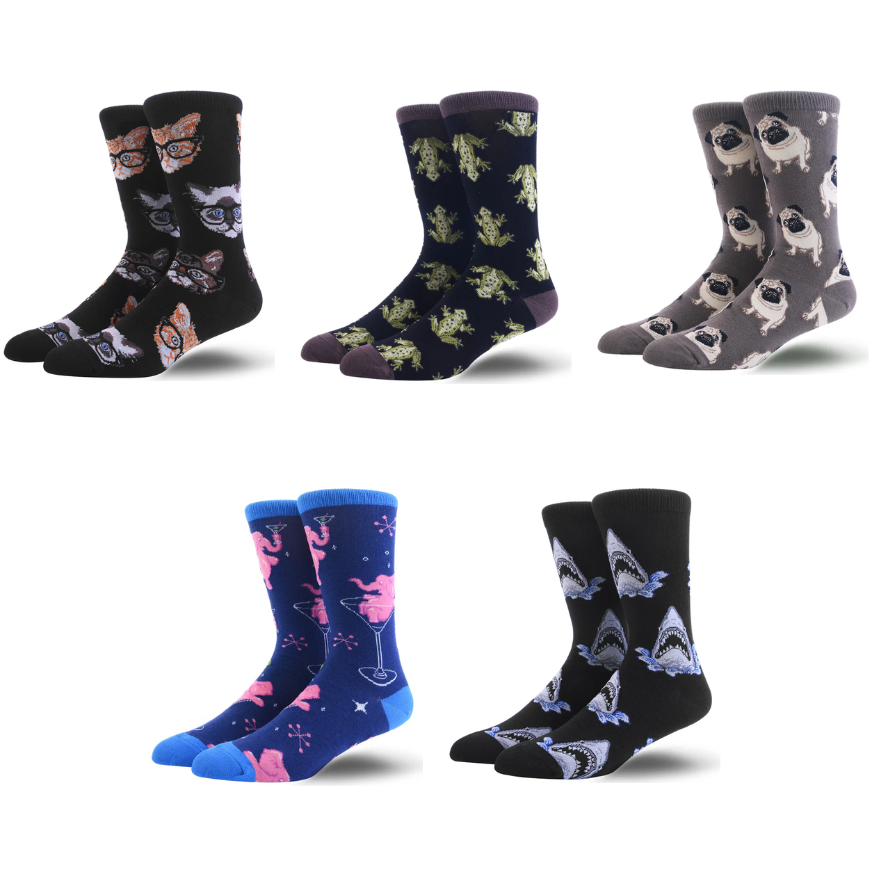 Men’s Minimalist Mid-Calf Socks – Comfortable All-Day Casual Socks