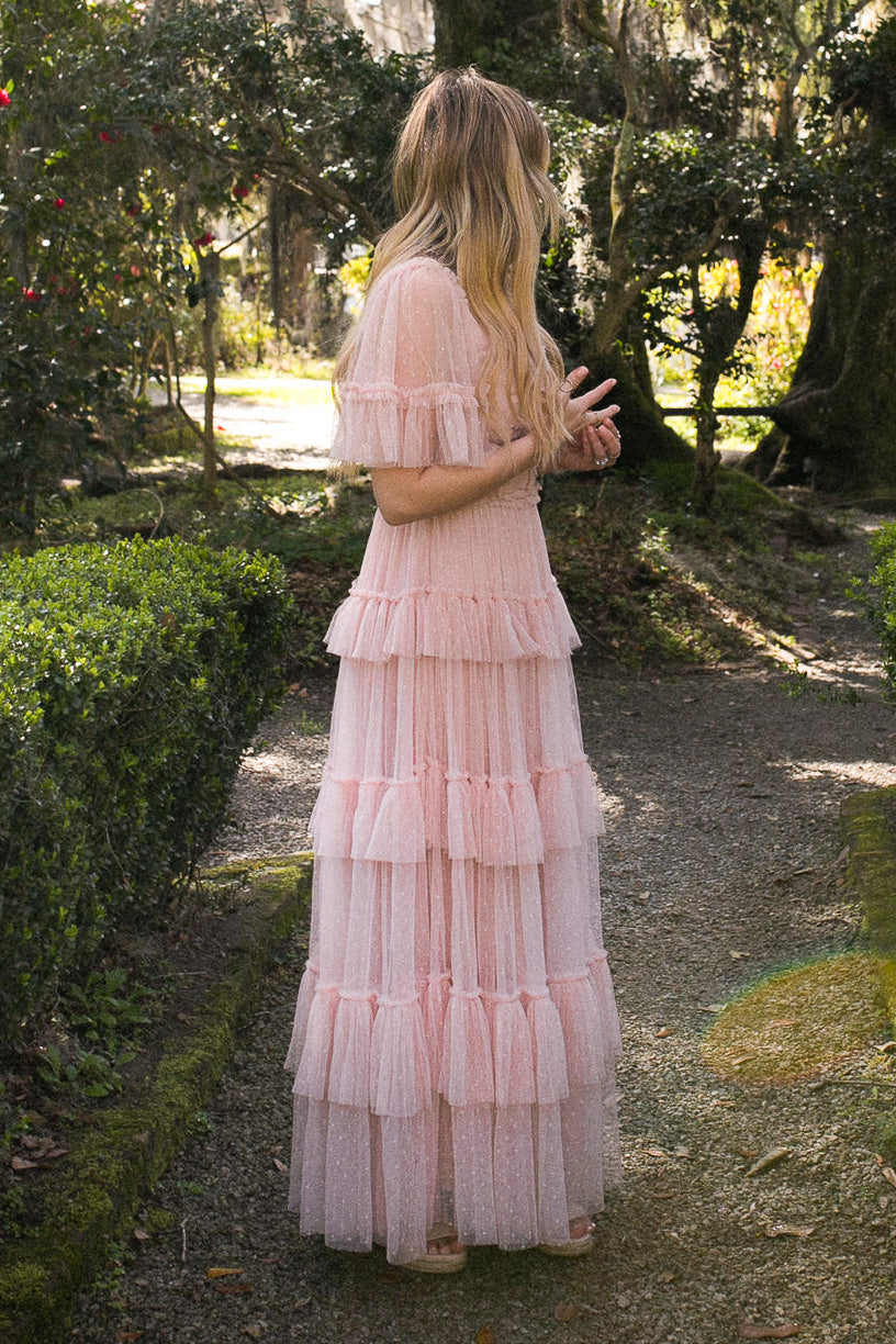 Whimsical Dress in Blush